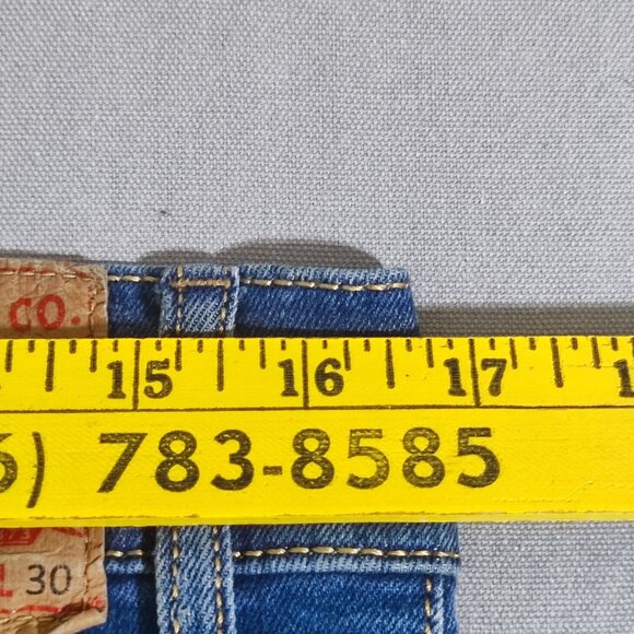 Levi's 511 jeans men's sz W34 L30 medium washed blue slim fit straight leg jeans - Picture 13 of 15